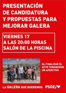 2019-05-15 Candidatura del PSOE de Galera (2)
